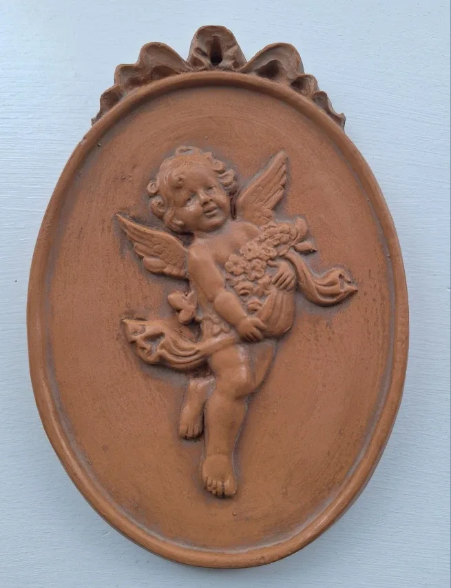 Vintage Italy Art Set of 3 Dolfi Montelupo Tuscany Pottery image indicator(5)