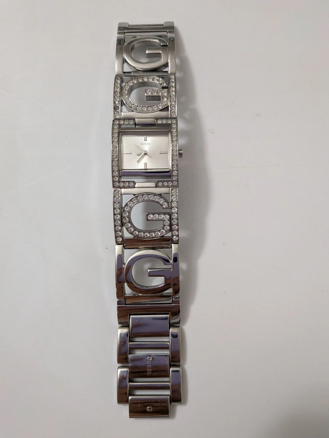 Guess G4G W13074L1 Silver Women's Watch with Box