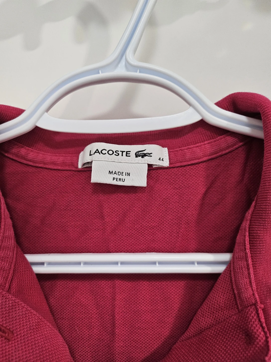Polo Lacoste rose taille 44 - photo 2