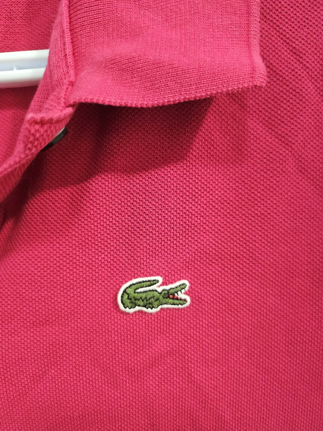Polo Lacoste rose taille 44 - photo 3