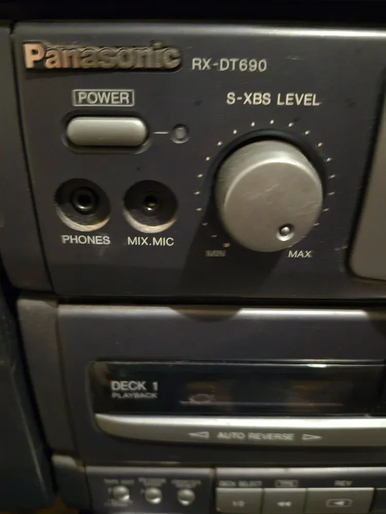 Panasonic RX-DT690 Portable Stereo System image indicator(5)