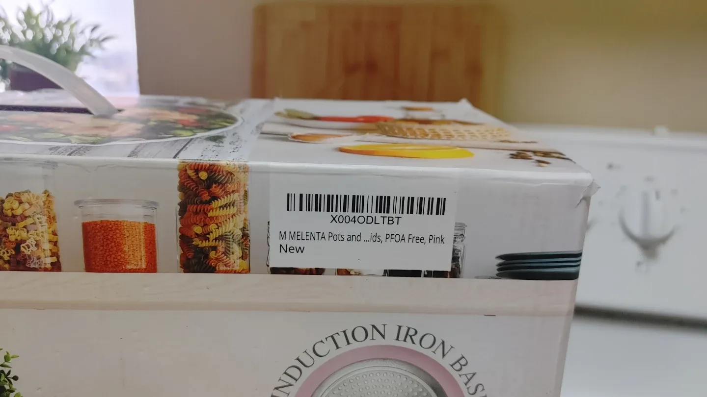 New Melenta 11-Piece Pink Cookware Set image indicator(3)