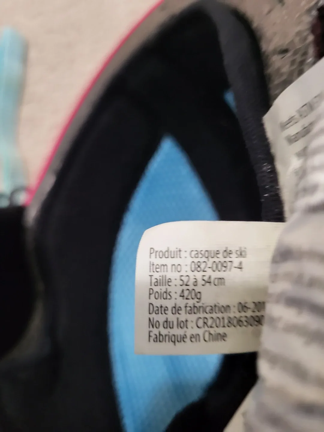 Decibel Ski Helmet, Size 52-54 cm image indicator(5)