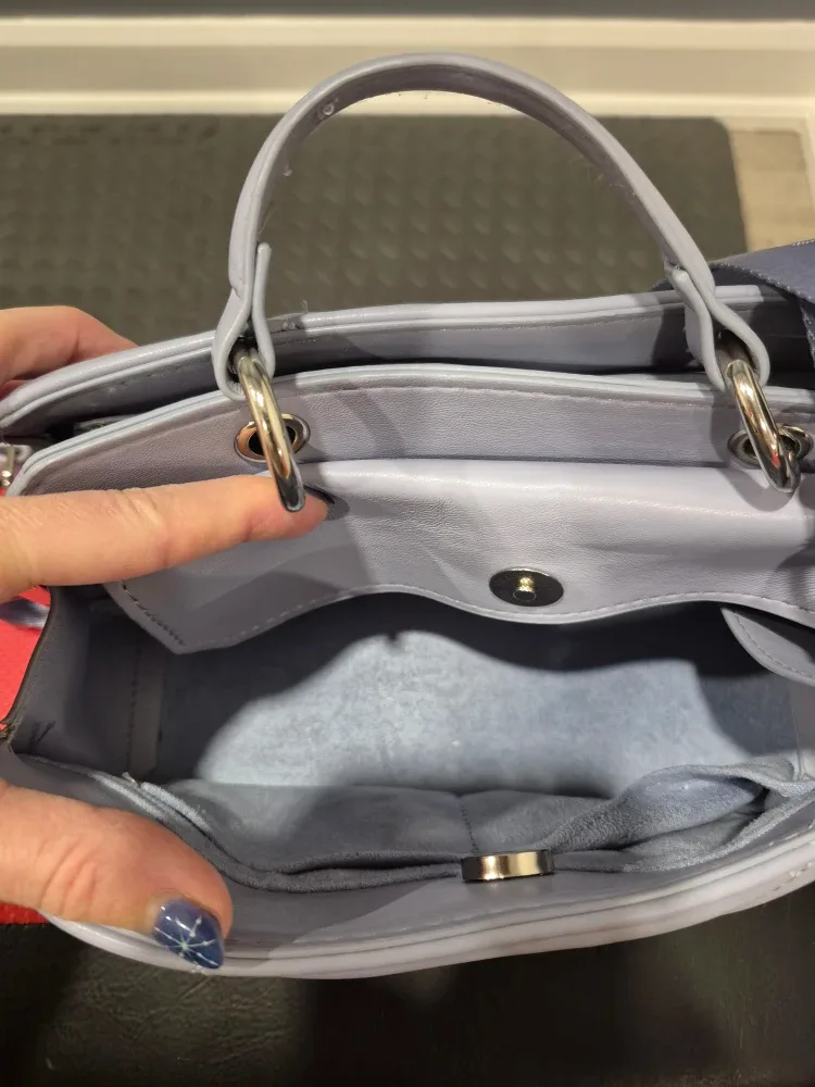 Steve Madden Limited Lilac Purse + extra brand new strap image indicator(2)