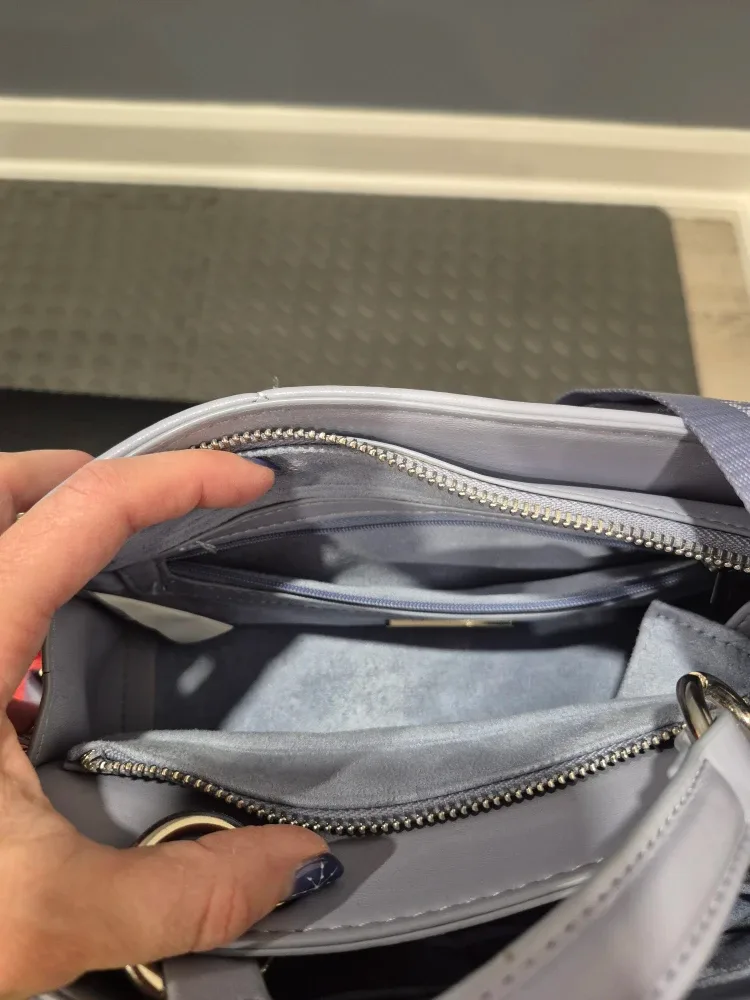 Steve Madden Limited Lilac Purse + extra brand new strap image indicator(3)