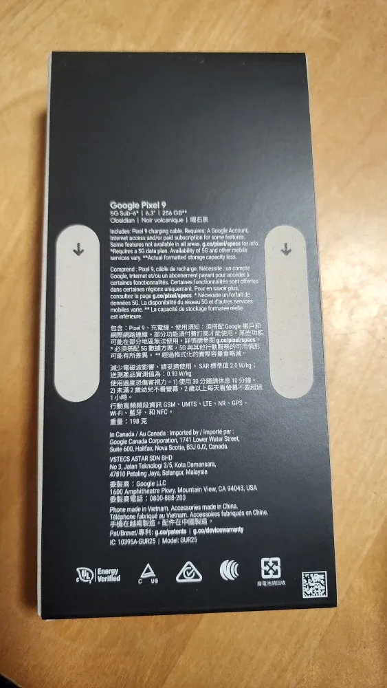 NEW Google Pixel 9 / 256GB - Black image indicator(2)