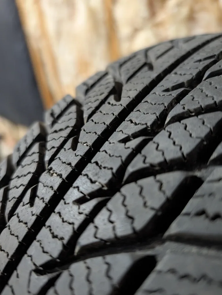 (4)-175/65R14 Winter Tires On Steel Rims Off 2004 Toyota Echo