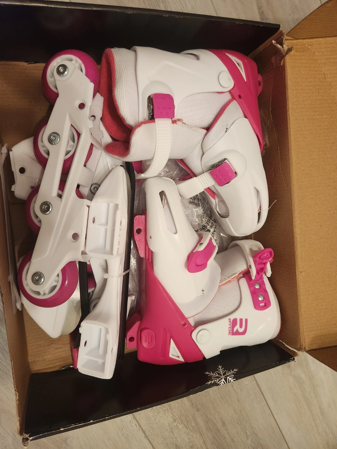 Ryde Convertible Inline/Ice Skates Y12-1 - photo 2