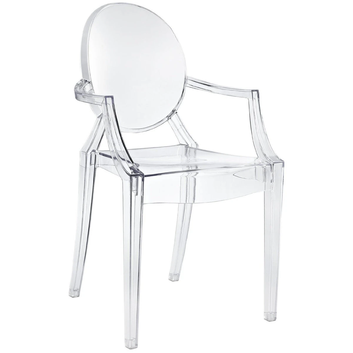 Set of 6 Ghost Chairs - Clear (price is for all 6)