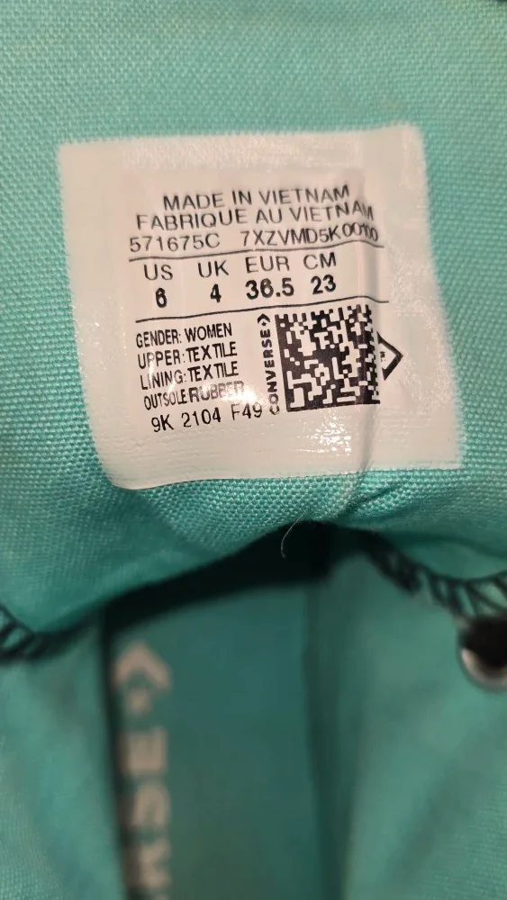 Converse All Star Lift Platform High Top - US 6 #Cleanout image indicator(5)