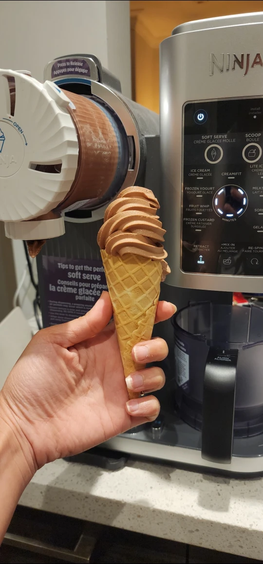 Ninja CREAMi Soft Serve Ice Cream Maker - photo 3