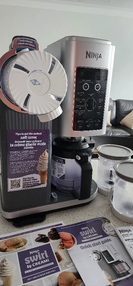 Ninja CREAMi Soft Serve Ice Cream Maker image indicator(10)