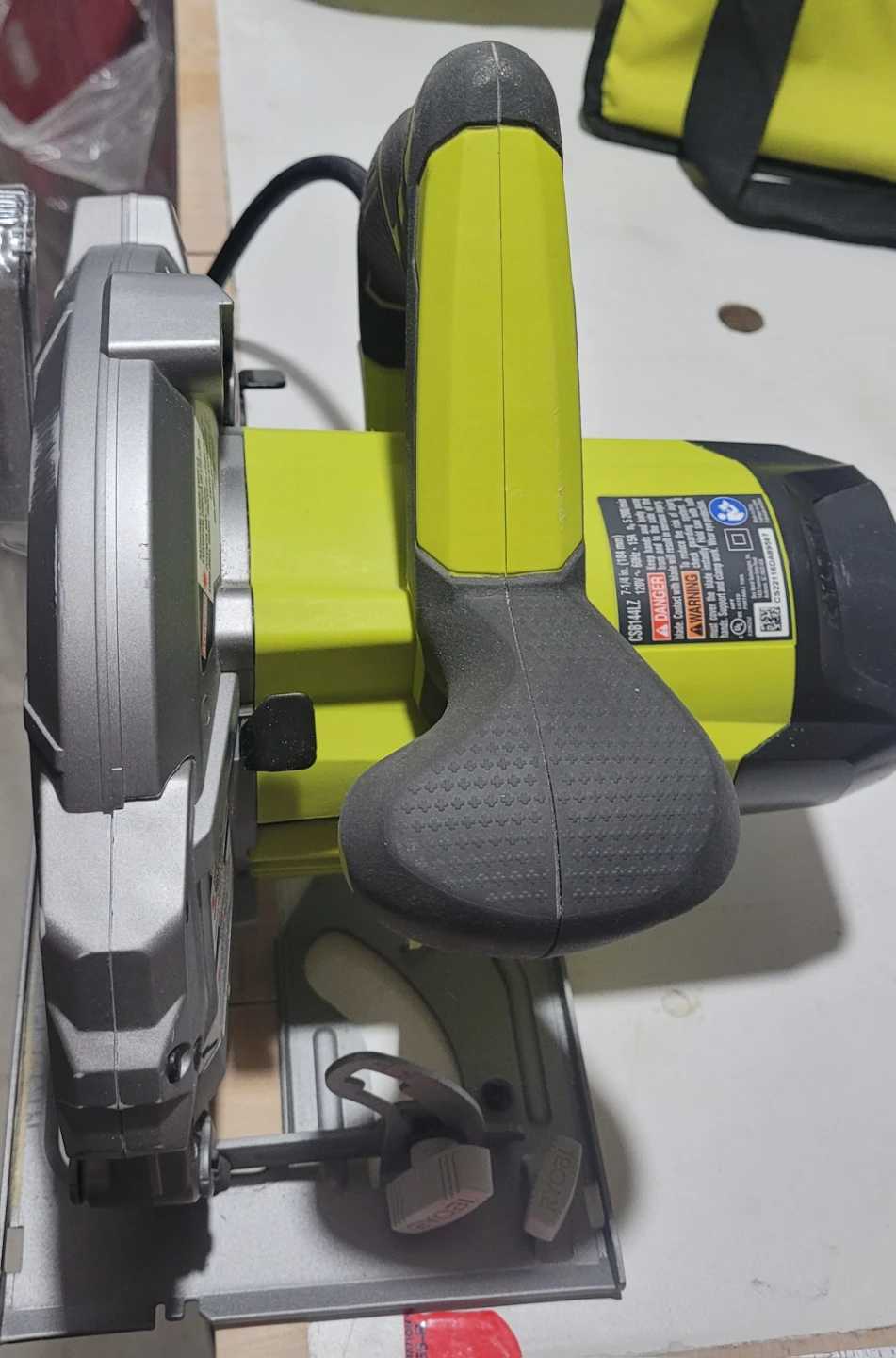 Ryobi Circular Saw W/Laser-/ - with Diablo Blade - photo 2