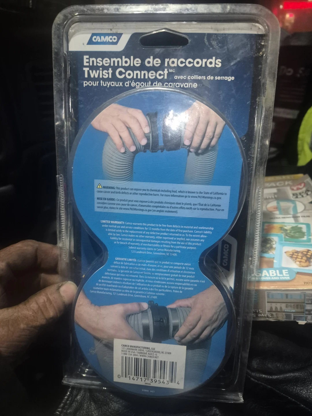 Camco RV Sewer Hose Twist Connect Kit - photo 2