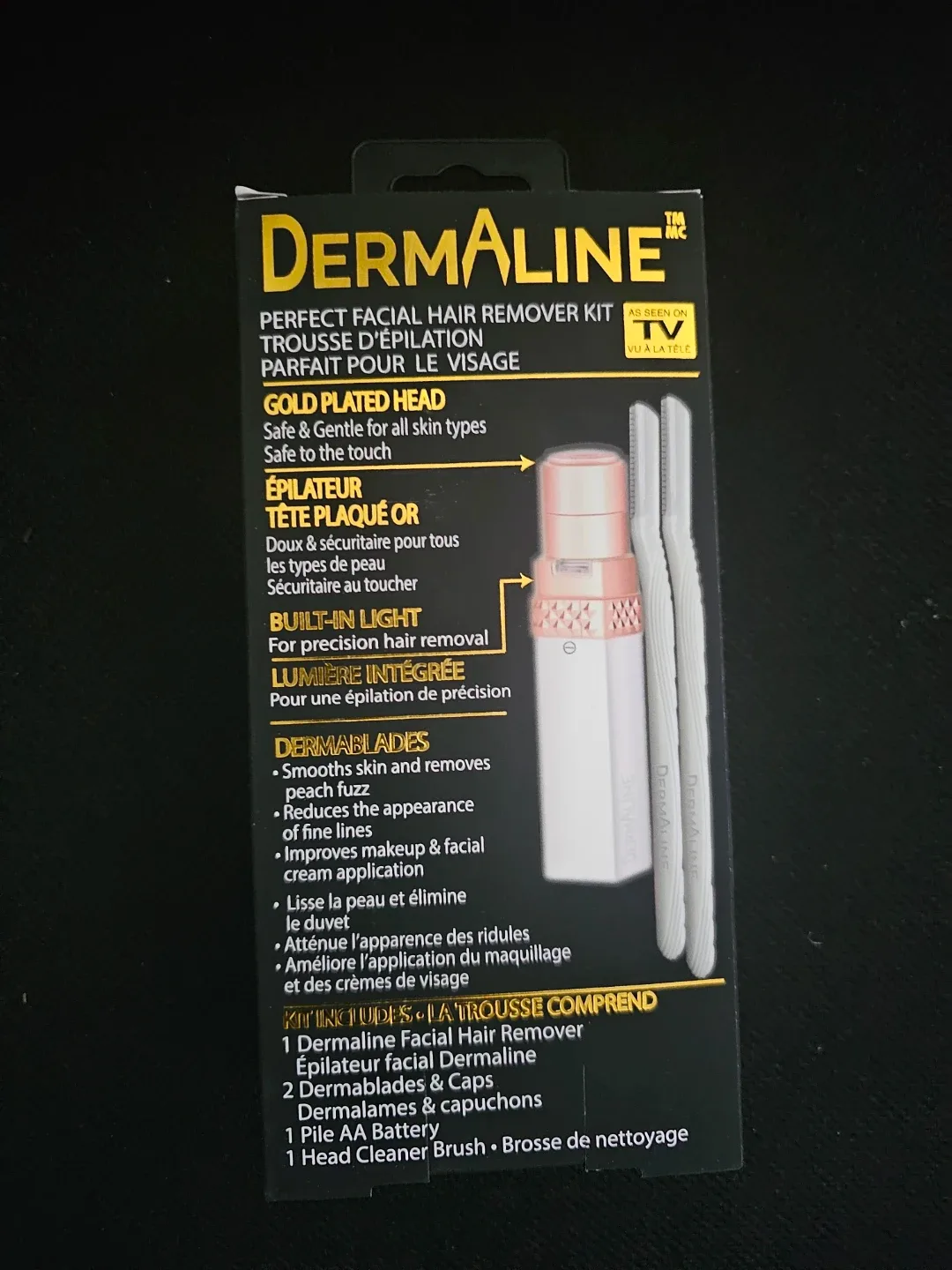 DERMALINE Facial Hair Remover Kit image indicator(3)