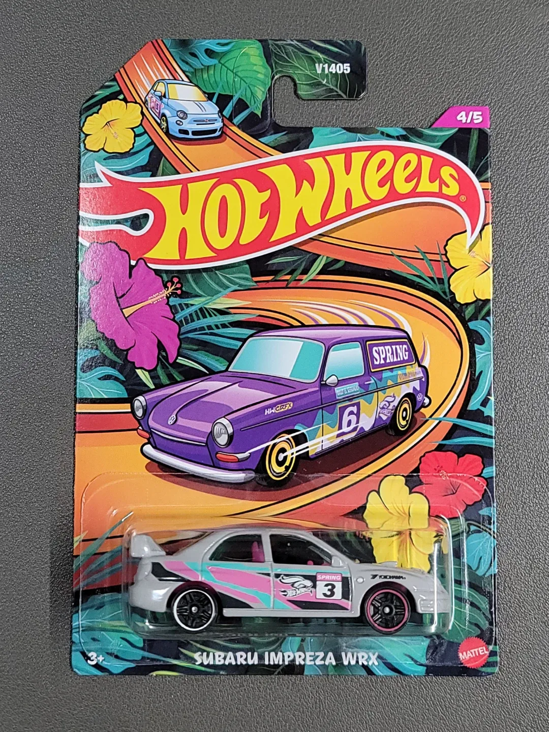 Hot Wheels Subaru Impreza WRX Flower