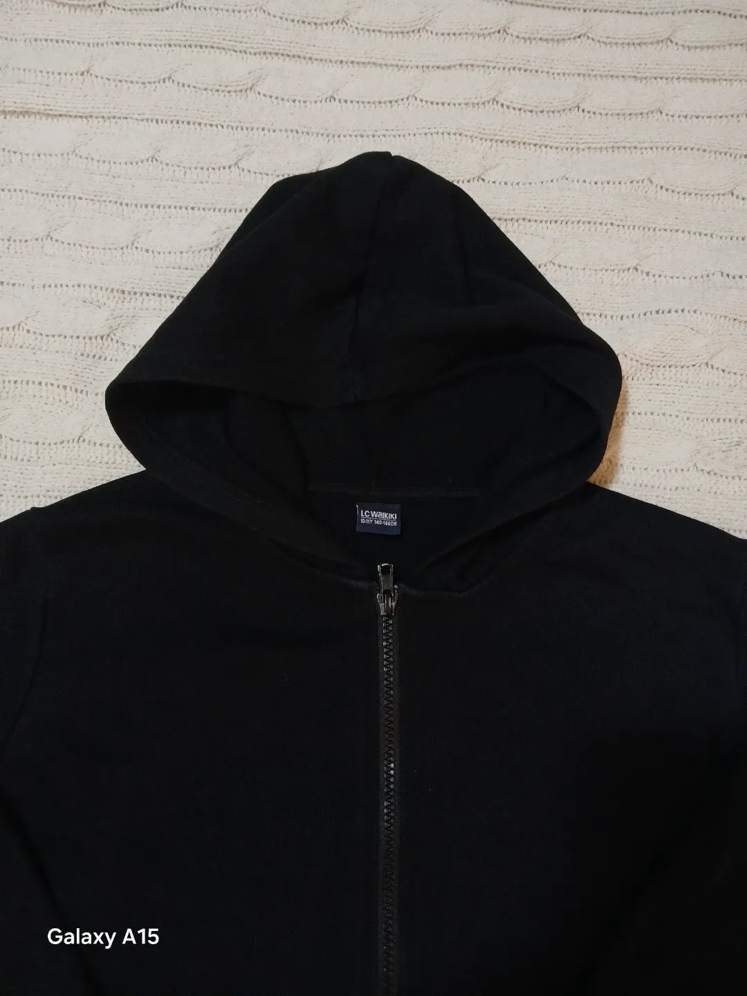 LC Waikiki Black Hoodie 10-11 y kids image indicator(2)