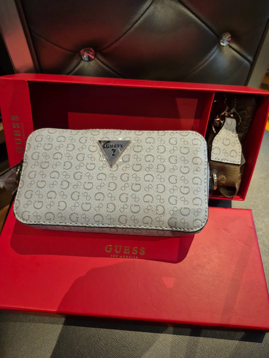 Guess Mini La Rosa Crossbody Bag