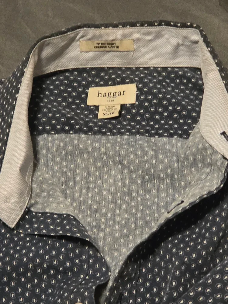 Haggar Fitted Shirt XL/TG