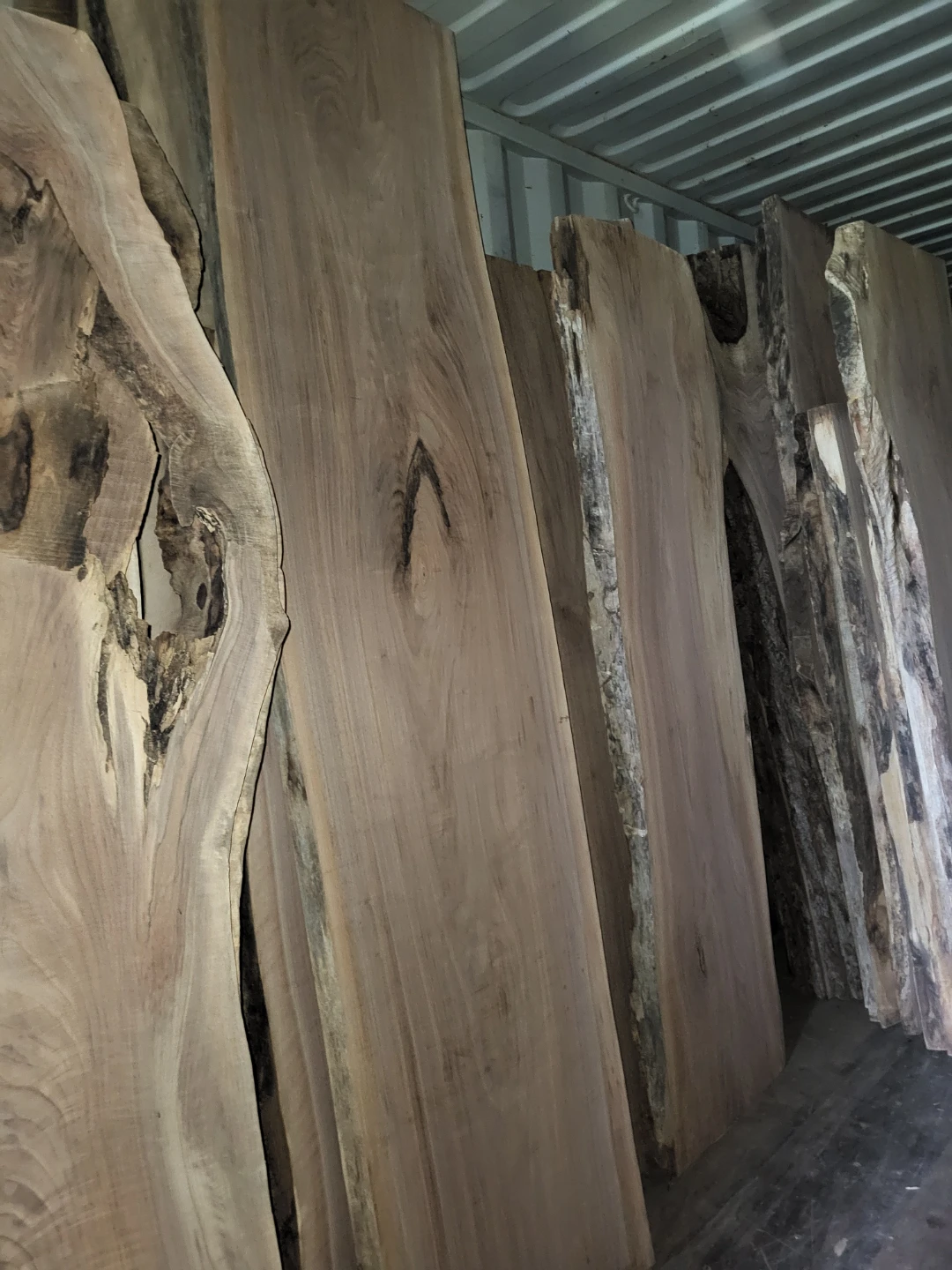 Various Live Edge Wooden Slabs - photo 2