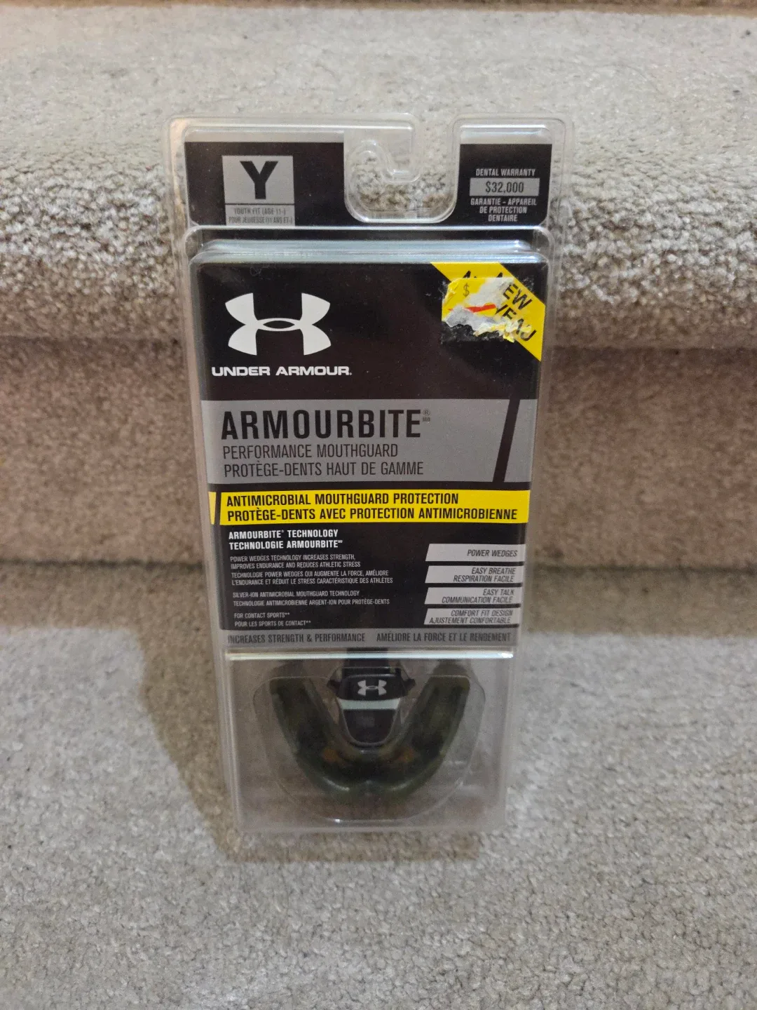 New Under Armour ArmourBite Mouthguard Youth image indicator(2)