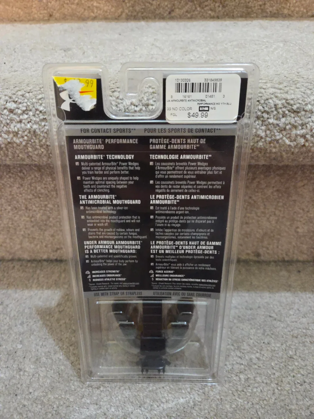 New Under Armour ArmourBite Mouthguard Youth image indicator(3)