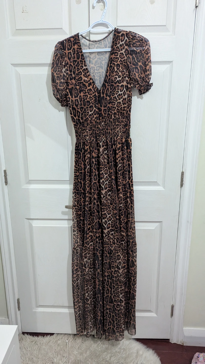 Leopard Print Maxi Dress (imported -Brazil!) - photo 2