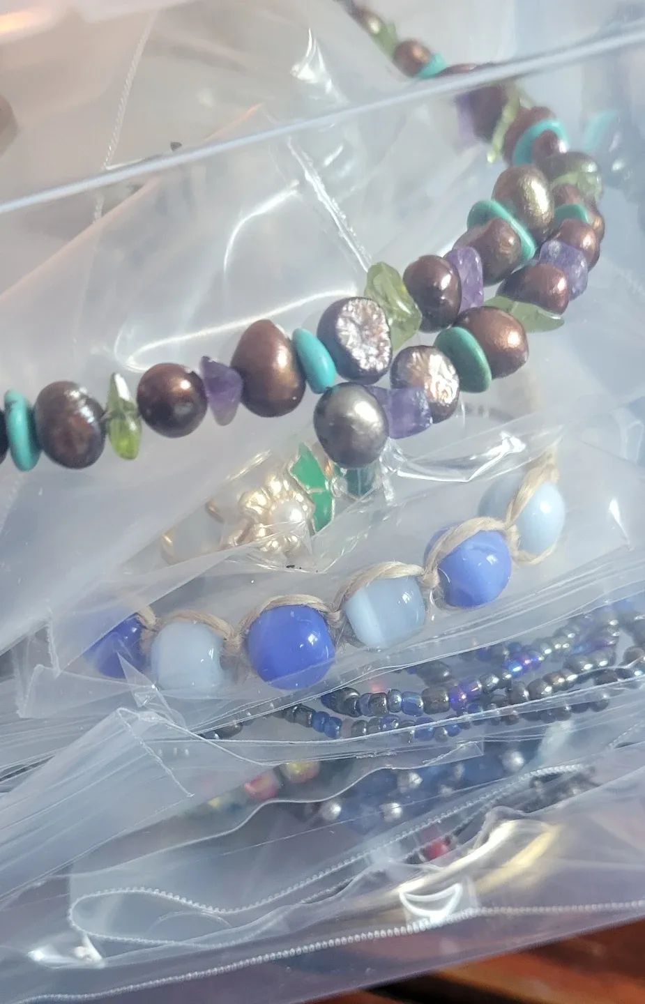 Over 5 pounds of Washed and Bagged Wearable Jewelry image indicator(5)