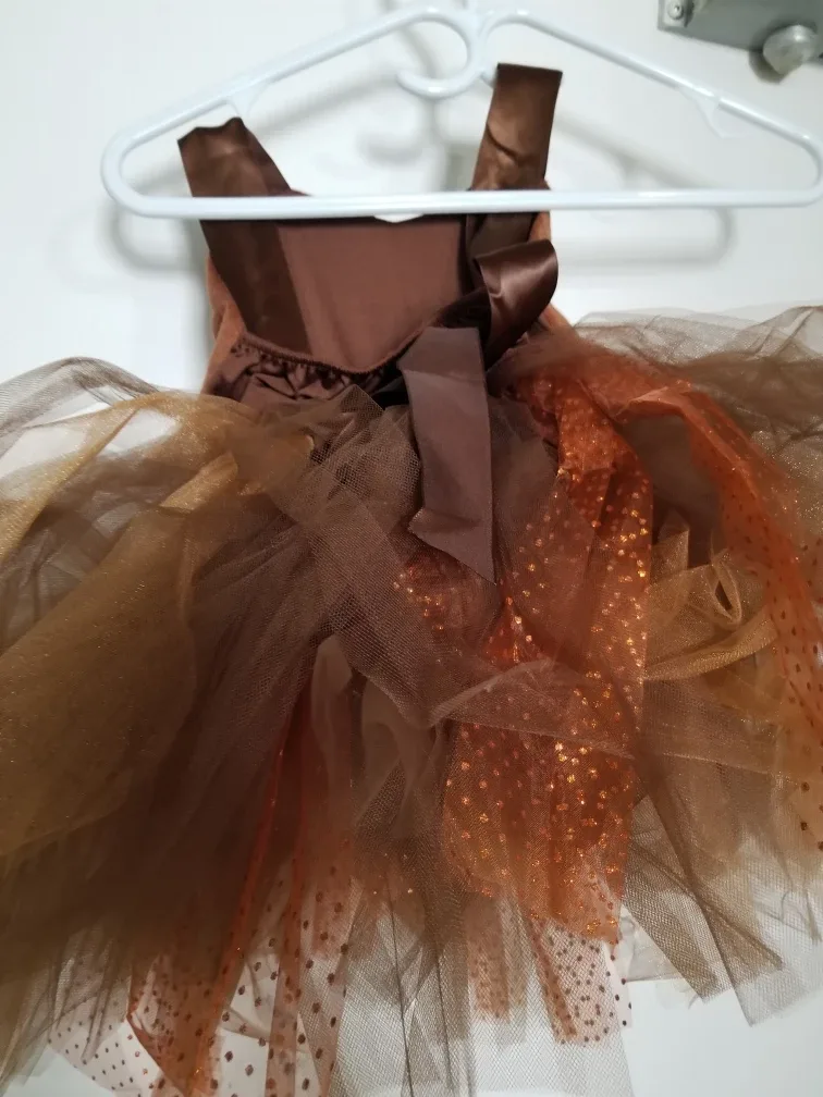 Ivemek Brown Squirrel Tutu Dress - Size 3 image indicator(2)
