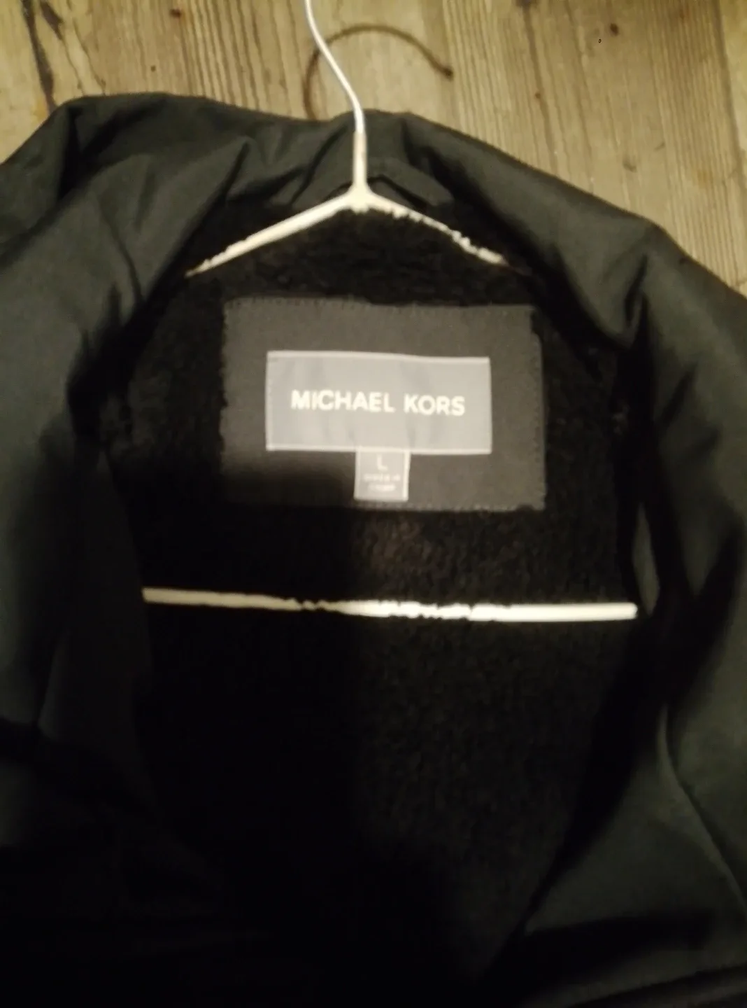 Michael Kors dark Gray Winter Coat - Size L image indicator(2)