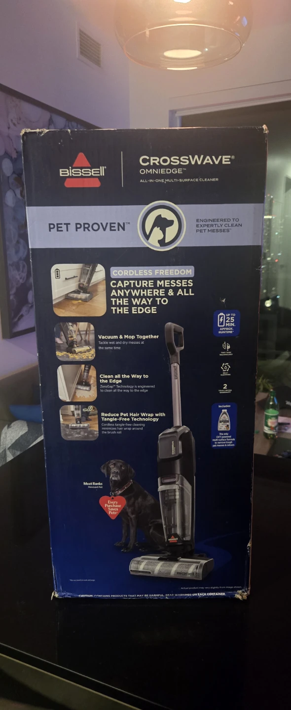 Bissell CrossWave OmniEdge Cordless Vacuum