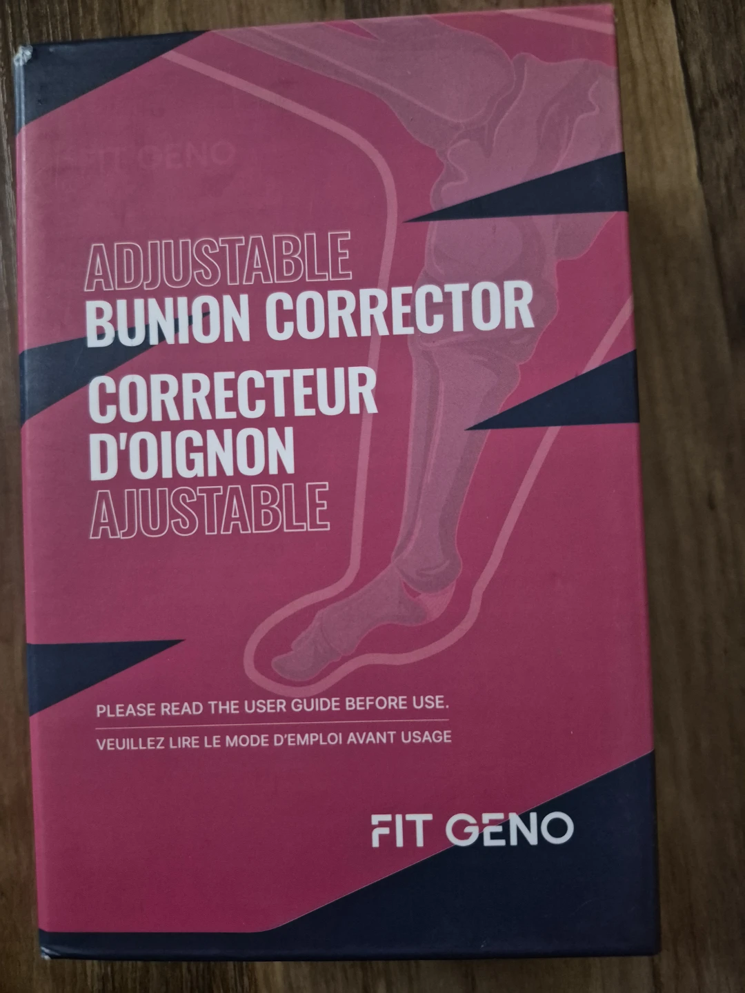 FIT GENO Adjustable Bunion Corrector - New in Box!