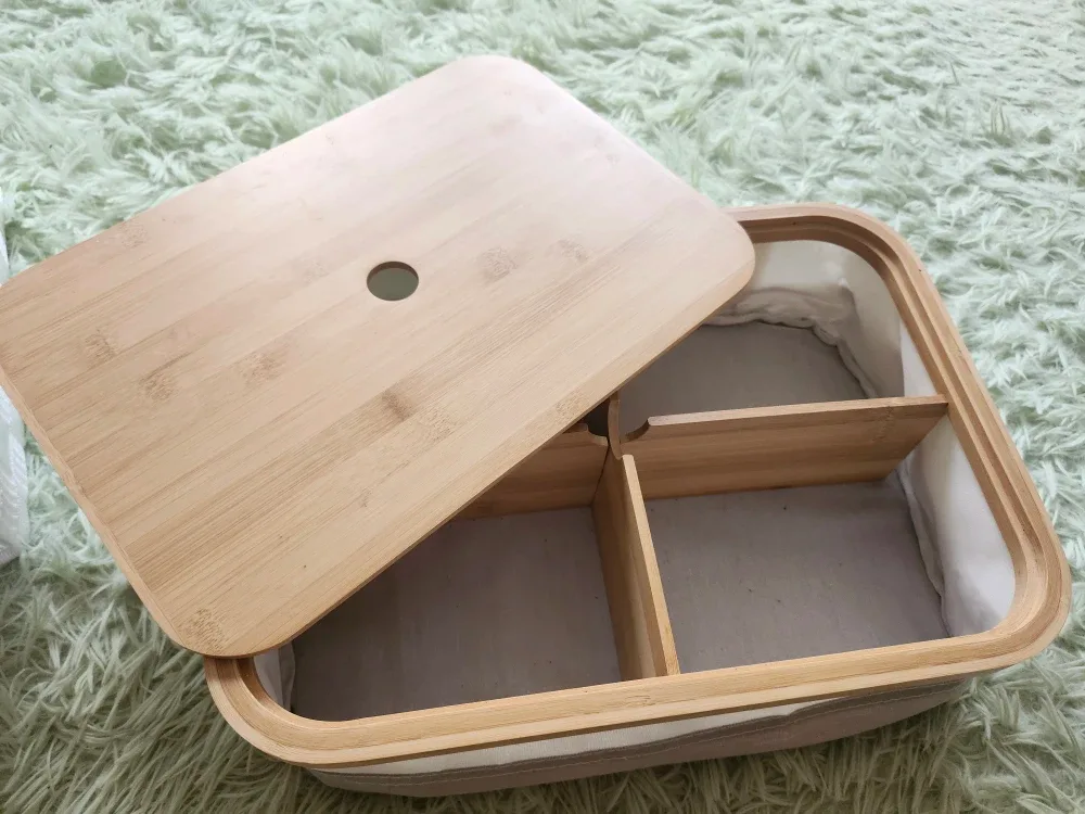 Bamboo Storage Box with Lid