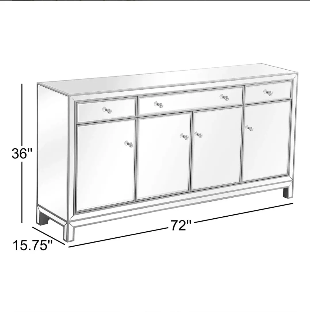 Etta Avenue Bronx 3-Drawer Credenza image indicator(4)