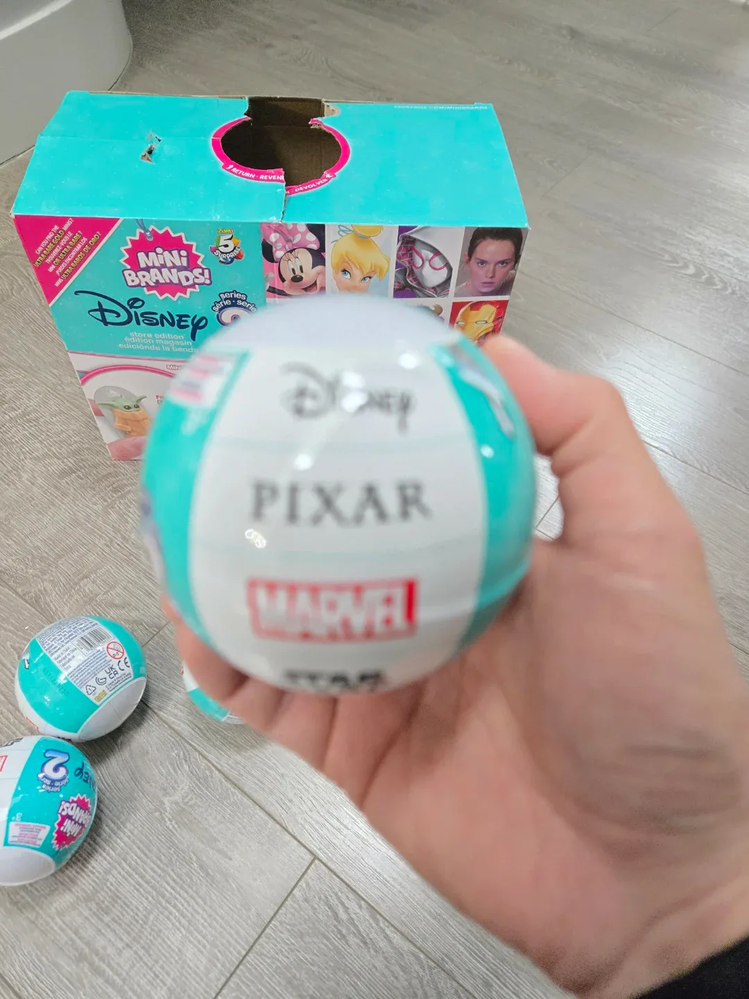 Brand new 7 mini brand balls disney image indicator(2)