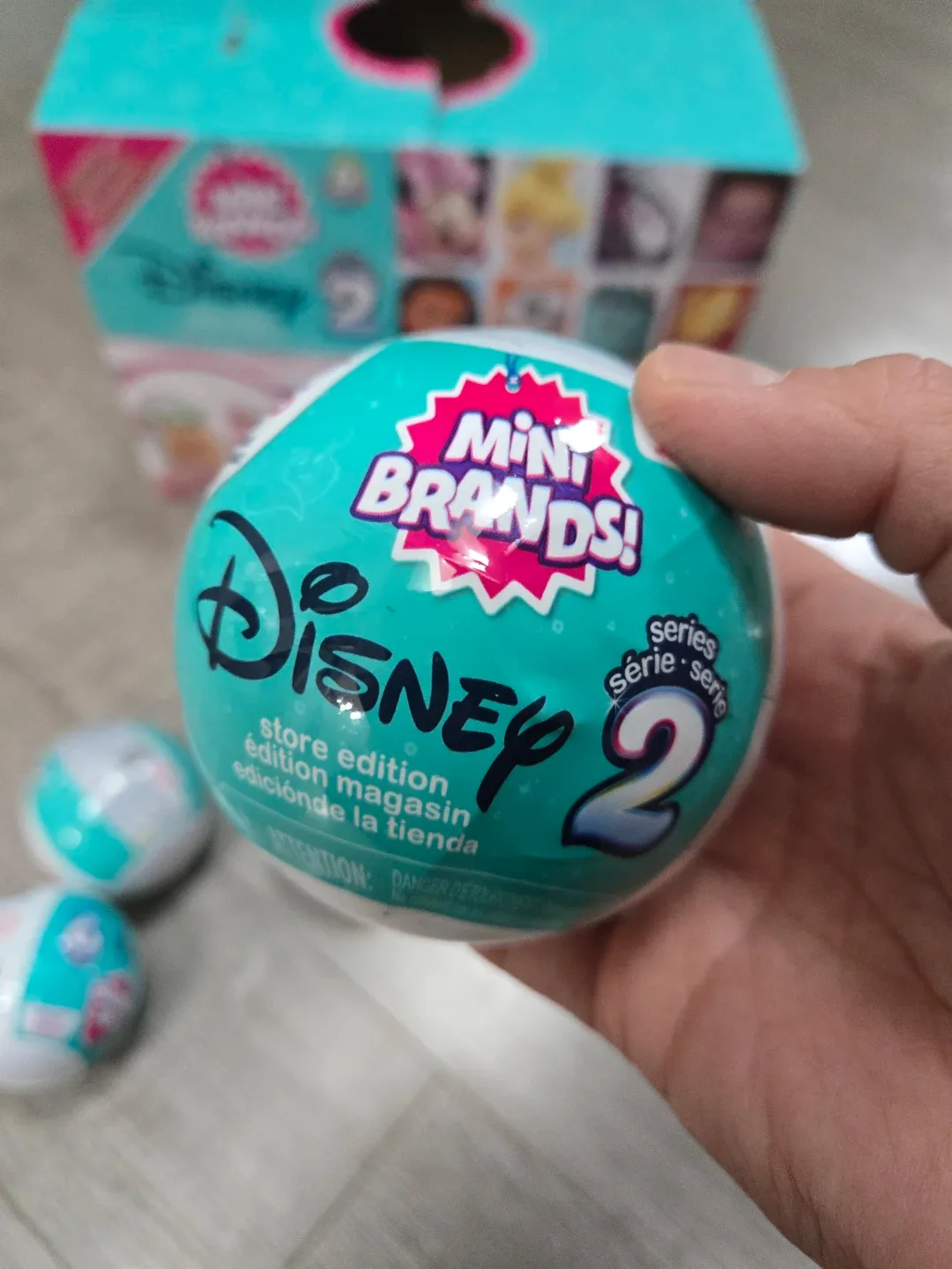 Brand new 7 mini brand balls disney image indicator(6)