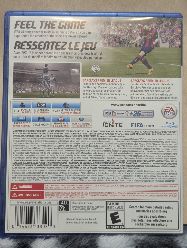 FIFA 15 PS4 Game - photo 2
