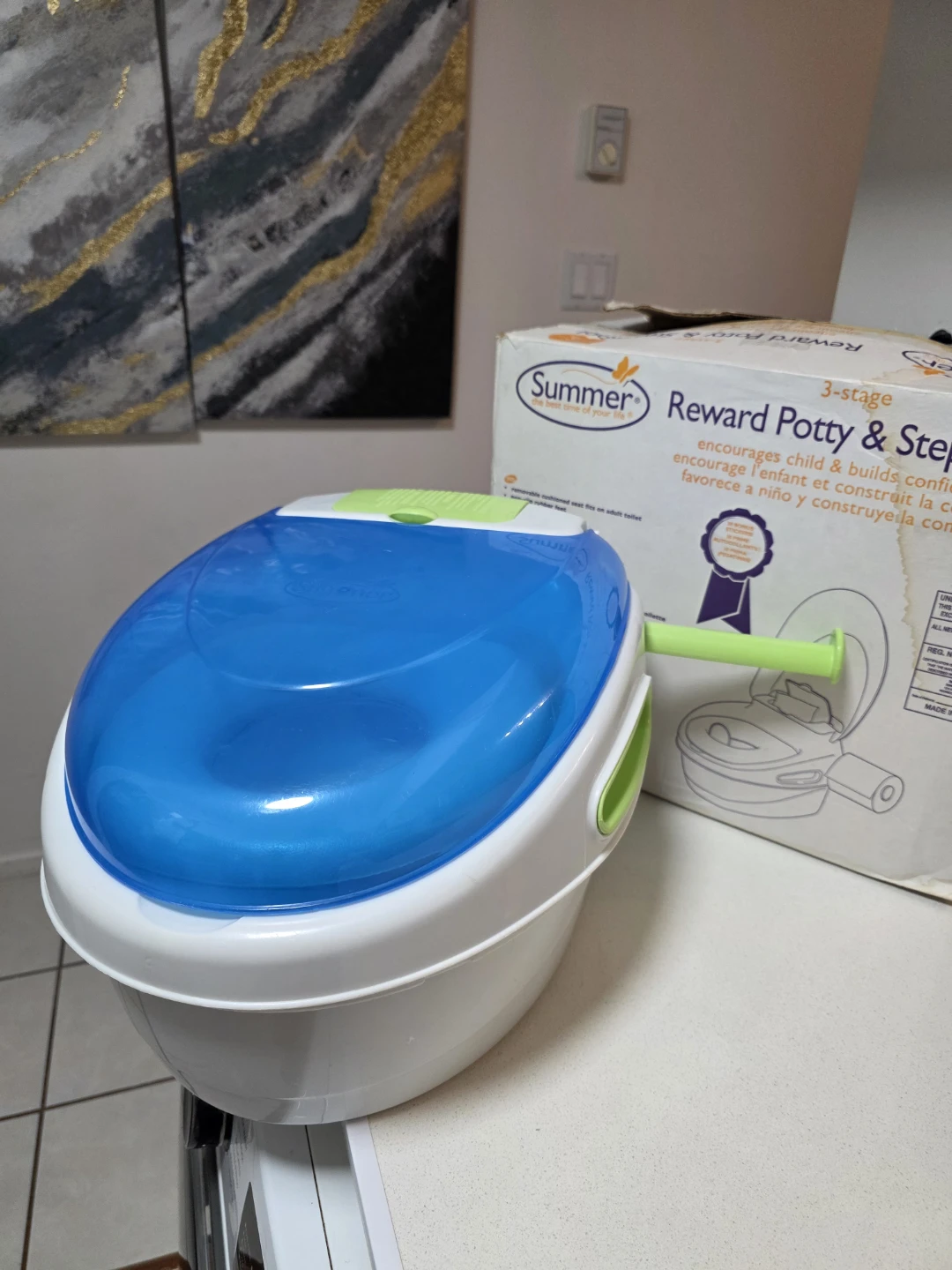 Summer 3-Stage Reward Potty & Step Stool