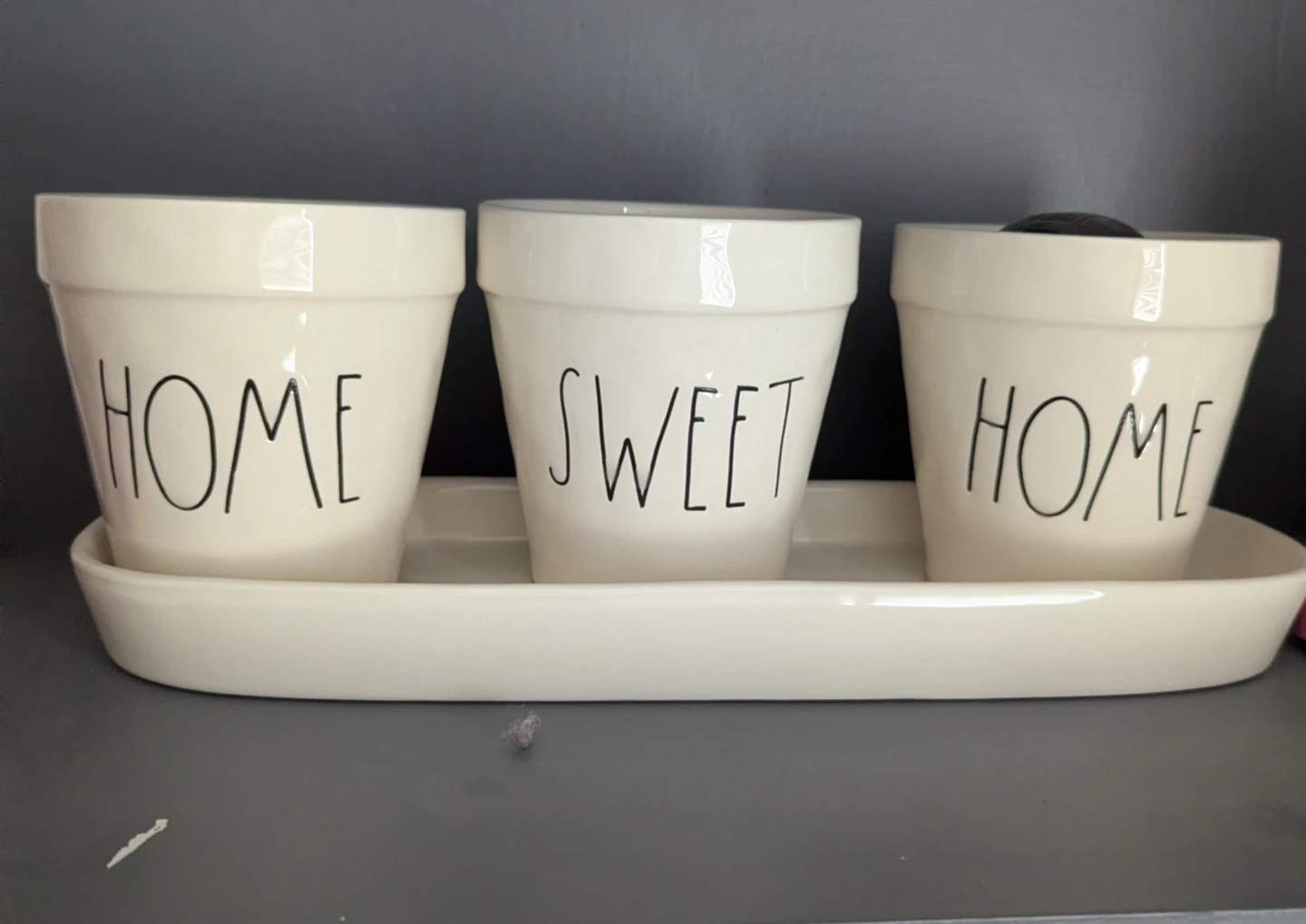 Rae Dunn Home Sweet Home Planter