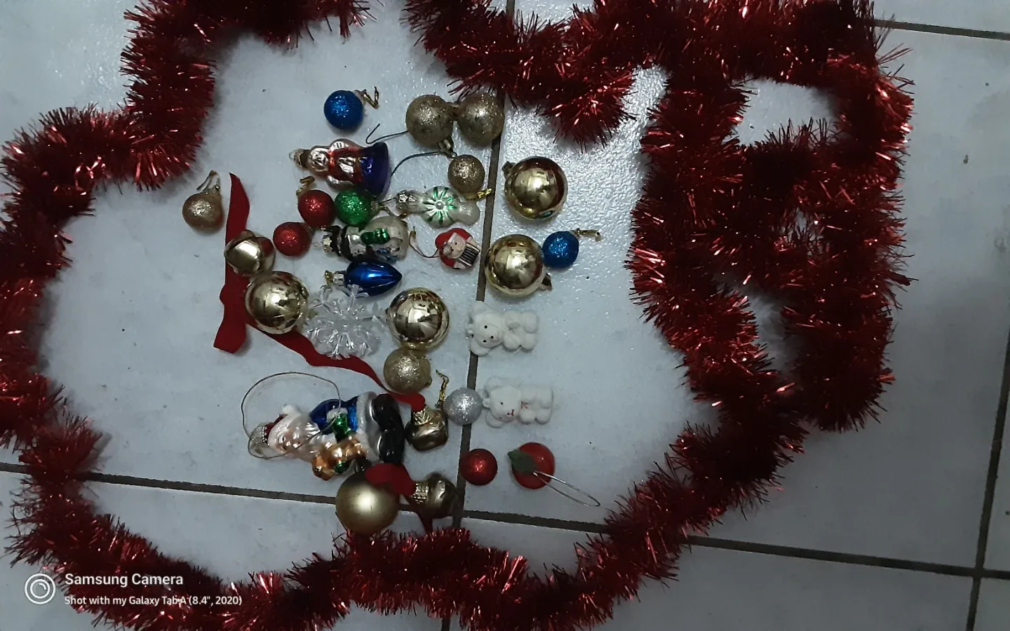 Christmas Ornaments and Garland