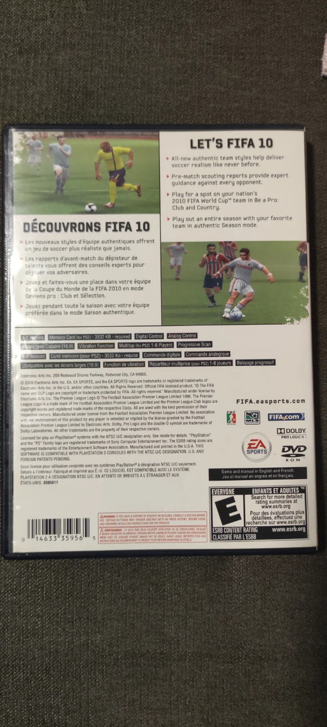 FIFA Soccer 10 for PlayStation 2 - photo 3