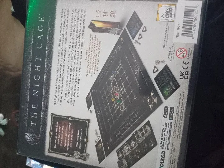 The night cage board game image indicator(4)