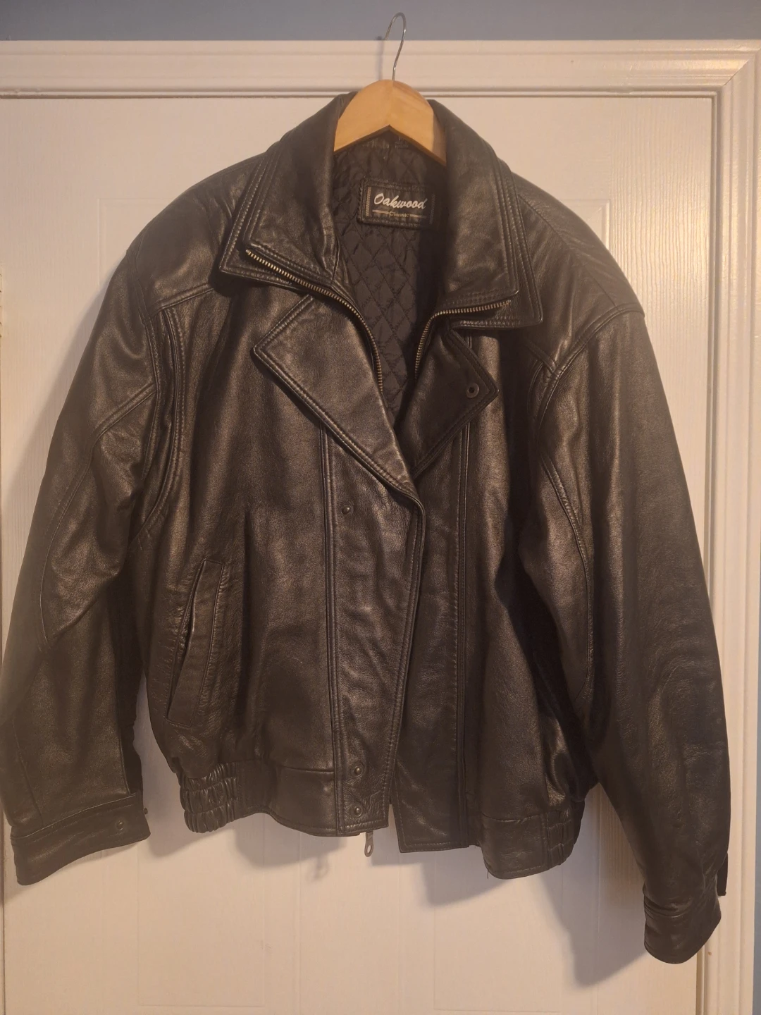 Oakwood Leather Jacket - Size M - photo 2
