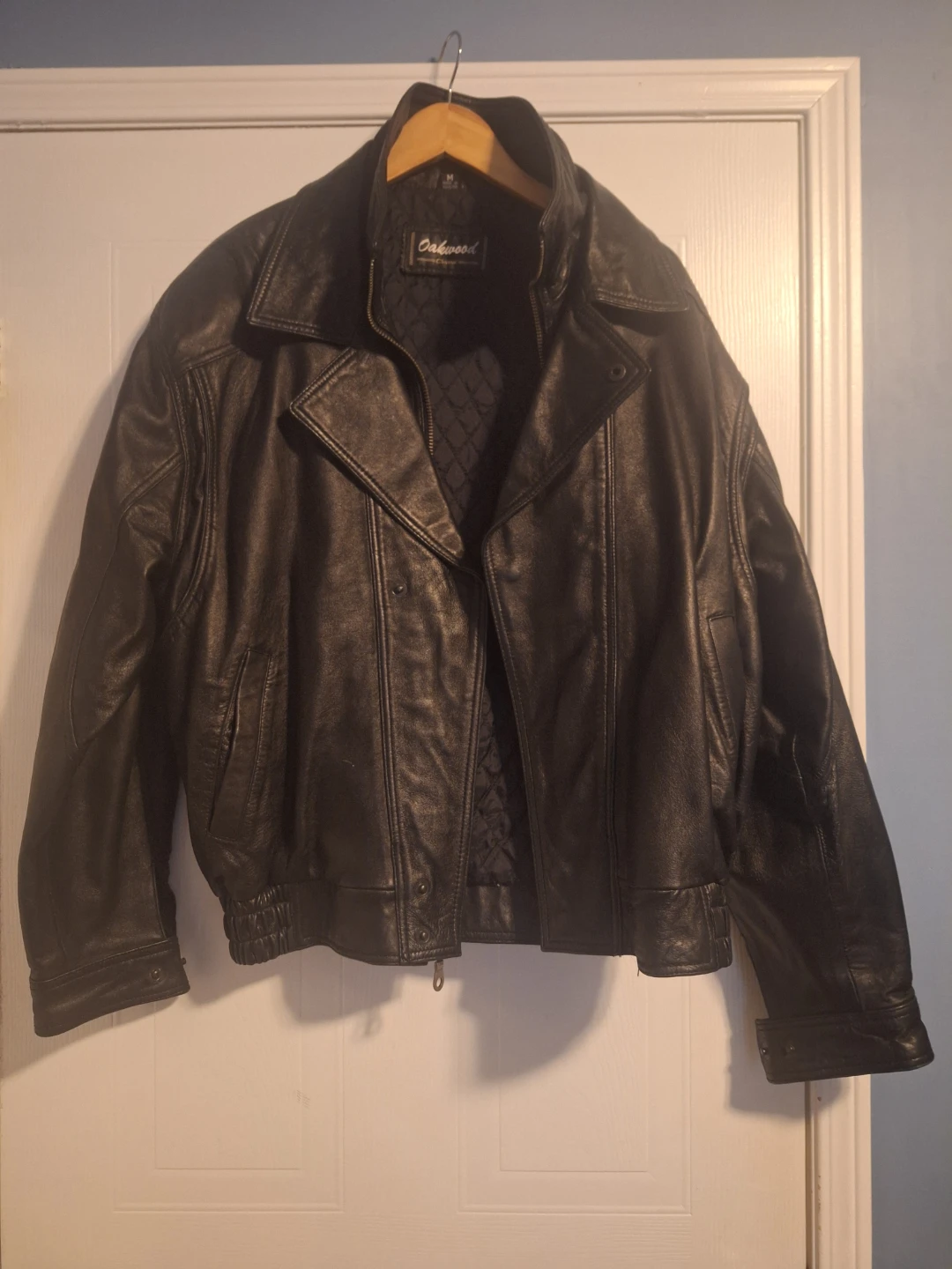 Oakwood Leather Jacket - Size M - photo 4
