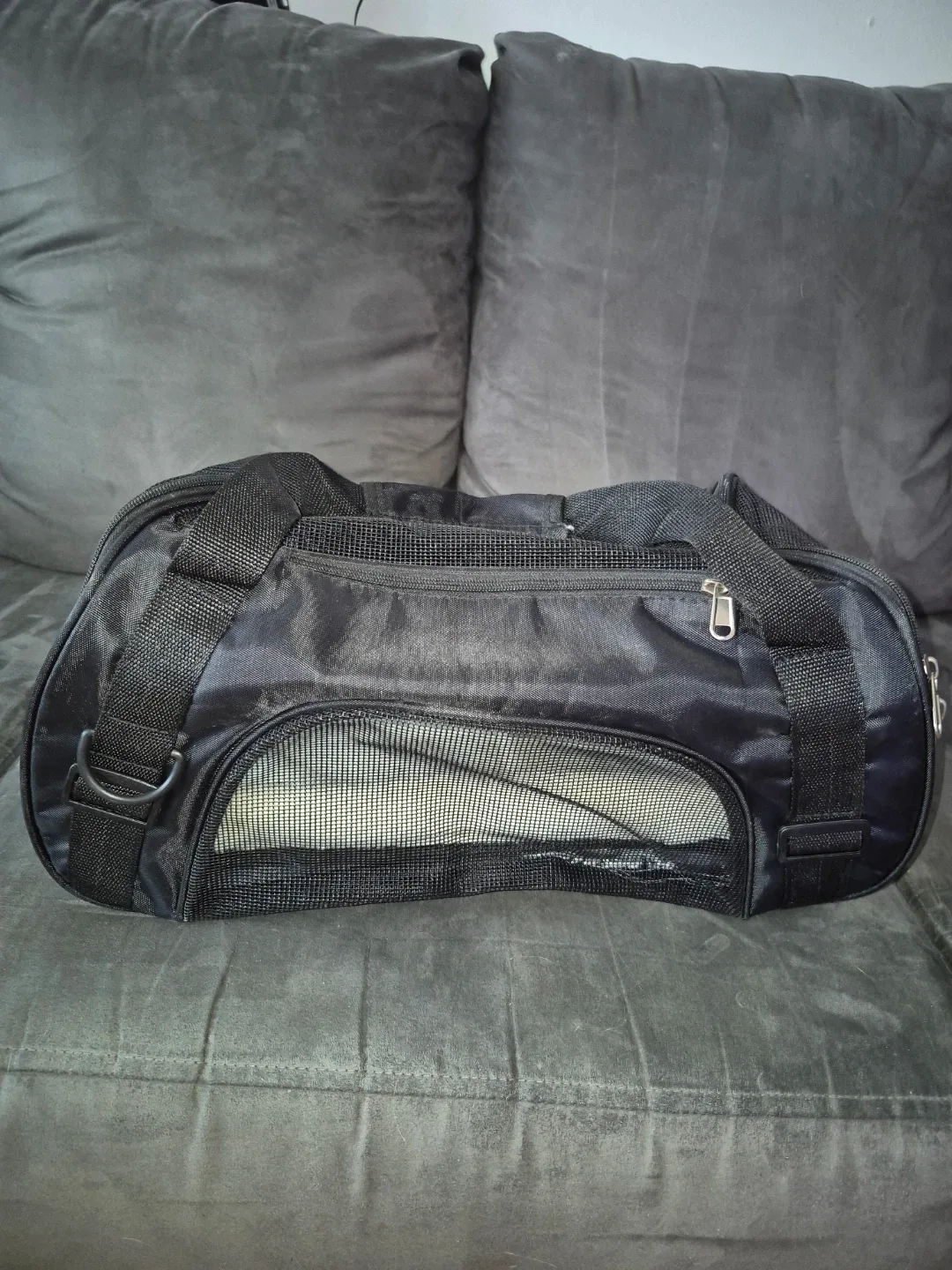 Black Pet Carrier Bag (for kitten)