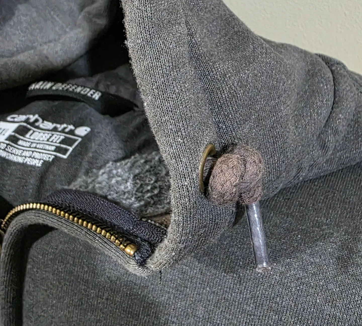 Carhartt Mens Rain Defender Heavyweight Hoodie 3XL image indicator(3)