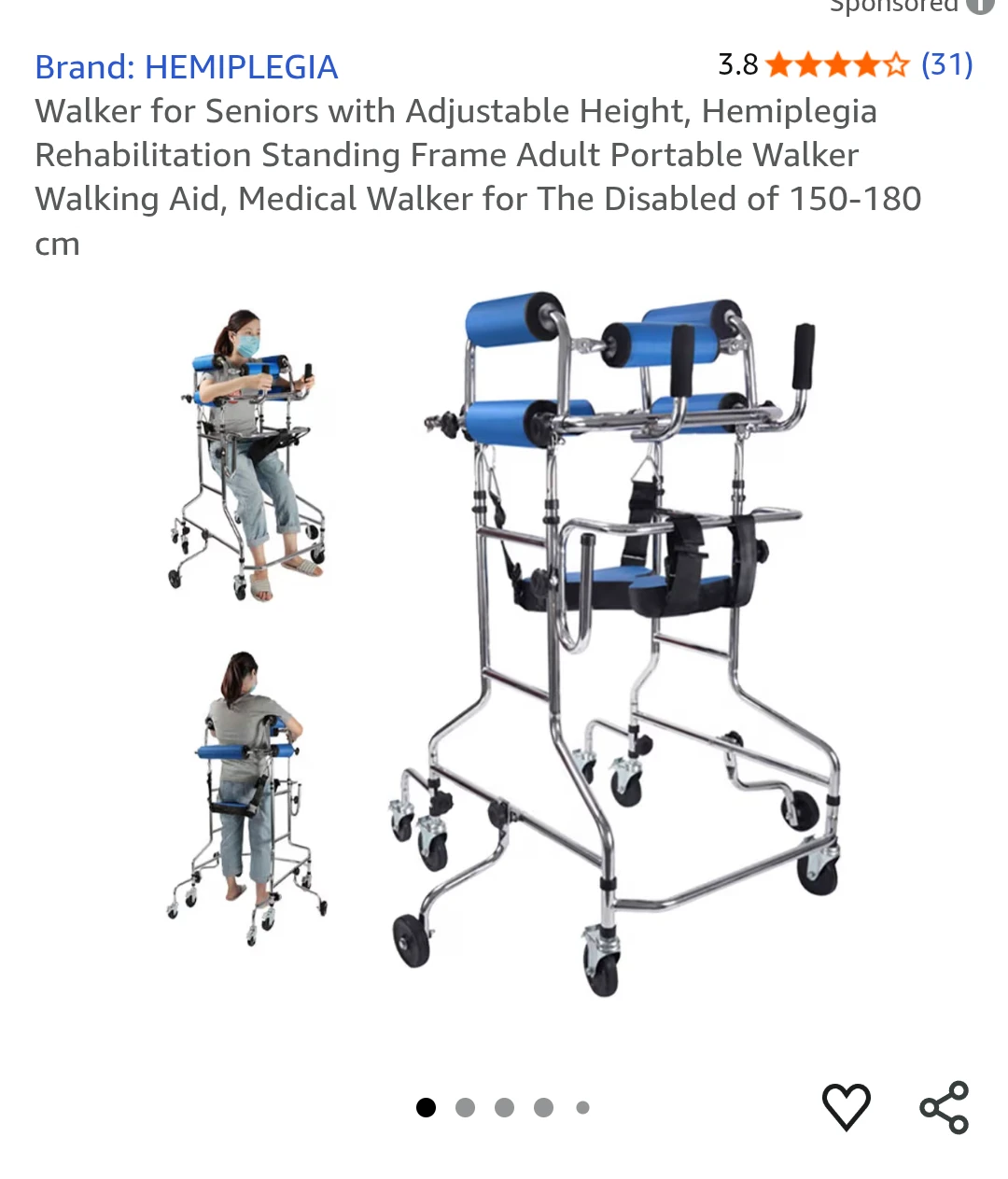 HEMIPLEGIA Walker for Seniors