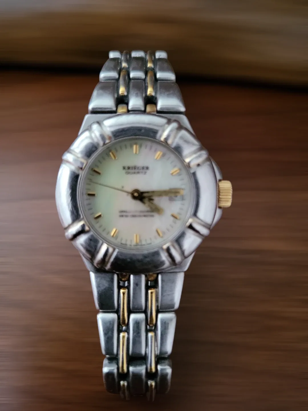 Krieger Quartz Two-Tone Ladies Watch image indicator(4)