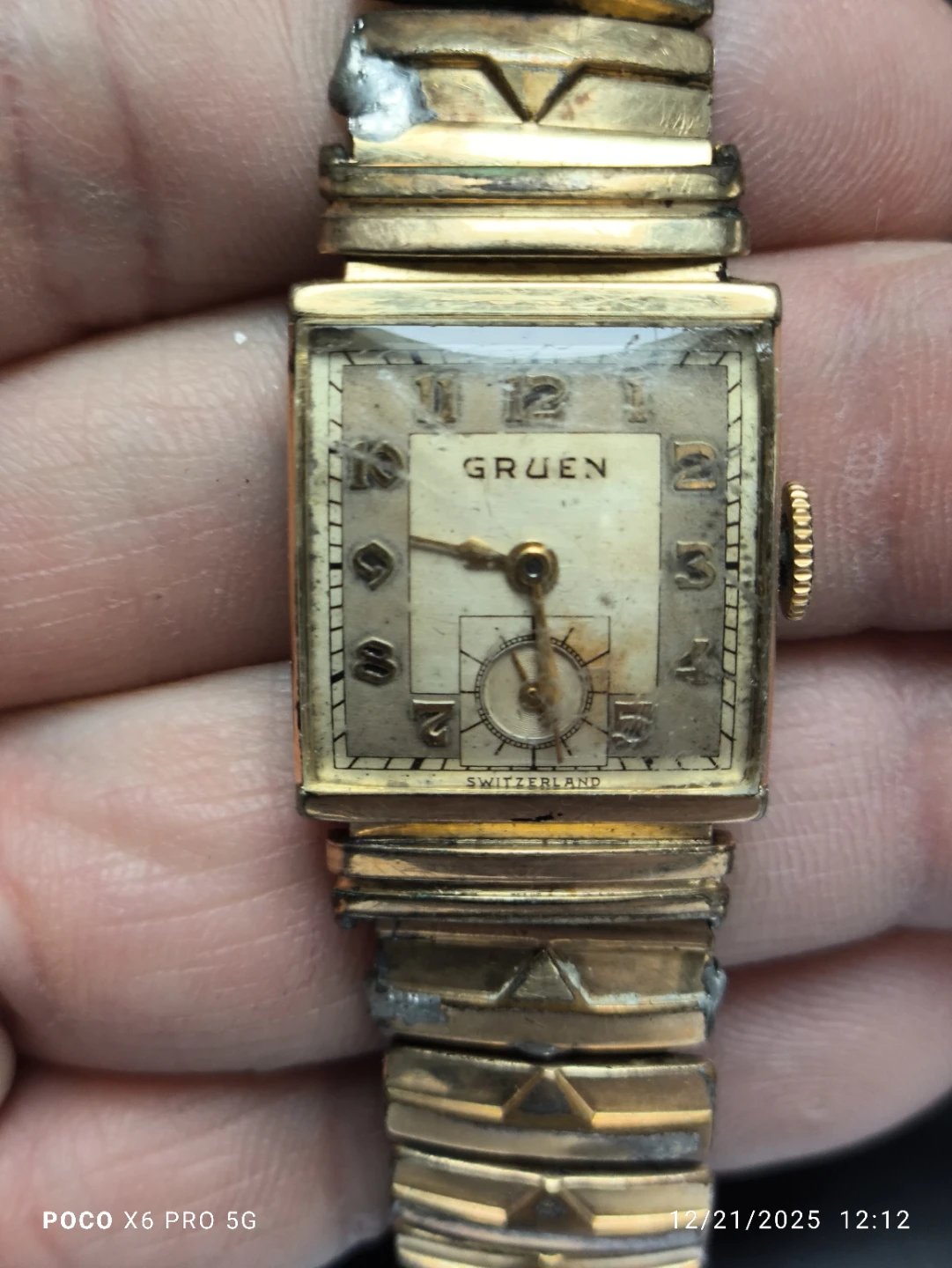 A Vintage Gruen Watch