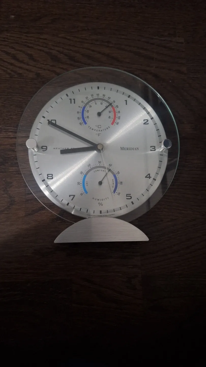 Meridian Weather Station Clock